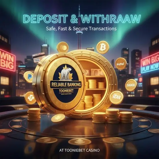 Reliable Banking Methods at Tooniebet – Fast, Secure & Built for Canadian Players! 💳🍁🔒